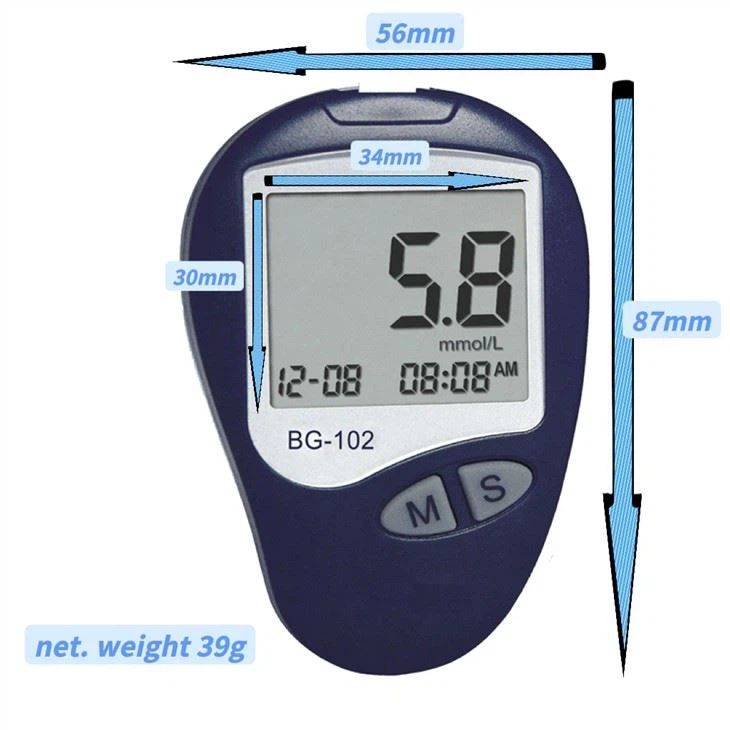 Blood Glucose MeterInstruments For Measuring Blood Sugar