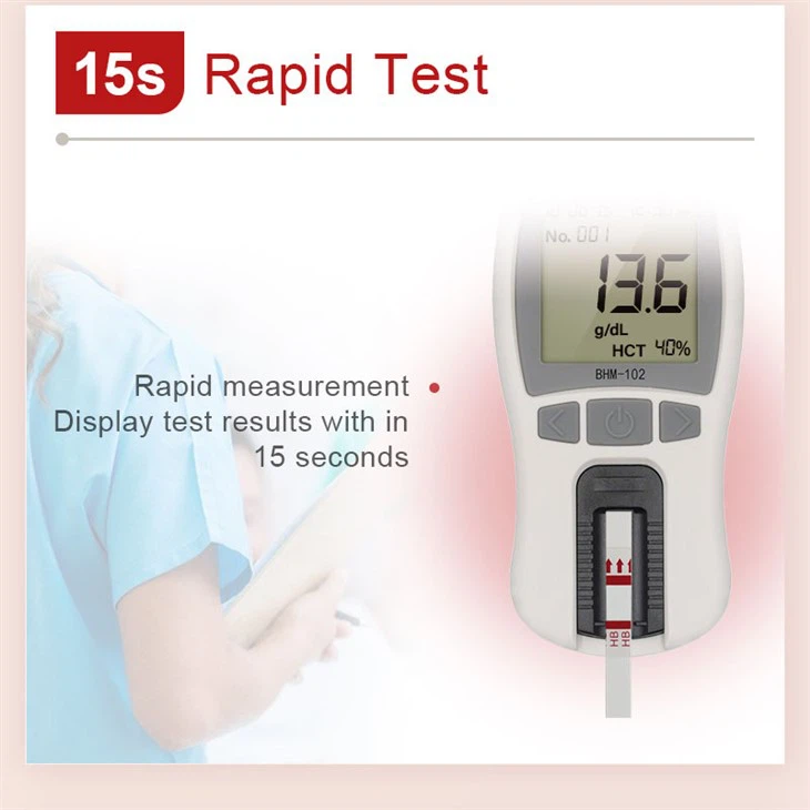 Self Checking Hemoglobin Meter